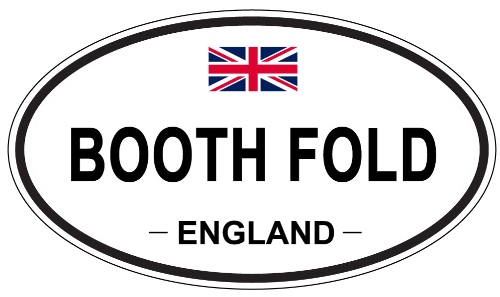 BOOTH FOLD, England - Oval Magnet