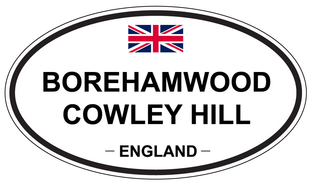 BOREHAMWOOD COWLEY HILL, England - Oval Magnet