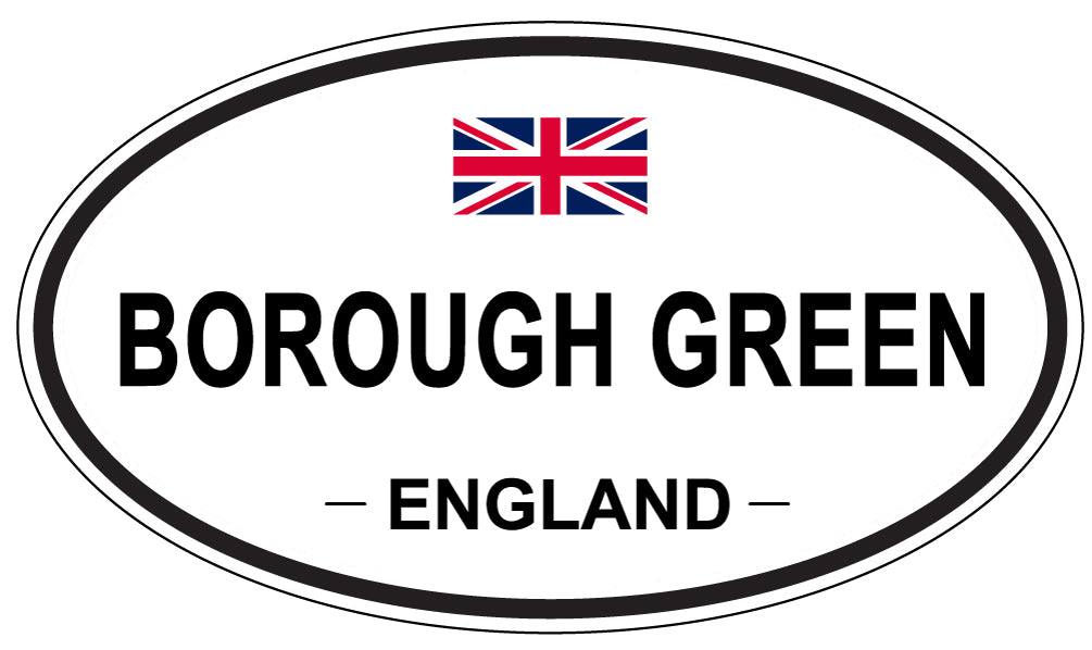 BOROUGH GREEN, England - Oval Magnet