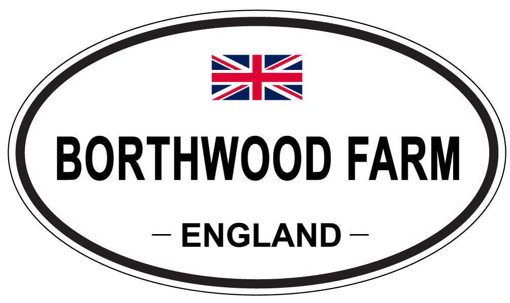 BORTHWOOD FARM, England - Oval Magnet