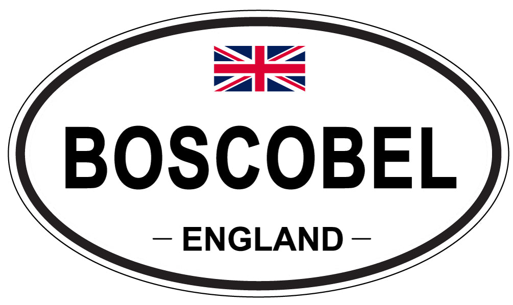 BOSCOBEL, England - Oval Magnet