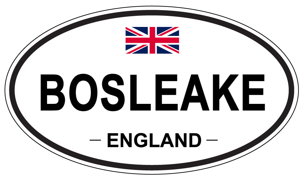 BOSLEAKE, England - Oval Magnet