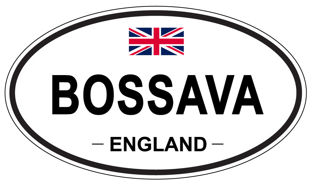 BOSSAVA, England - Oval Magnet