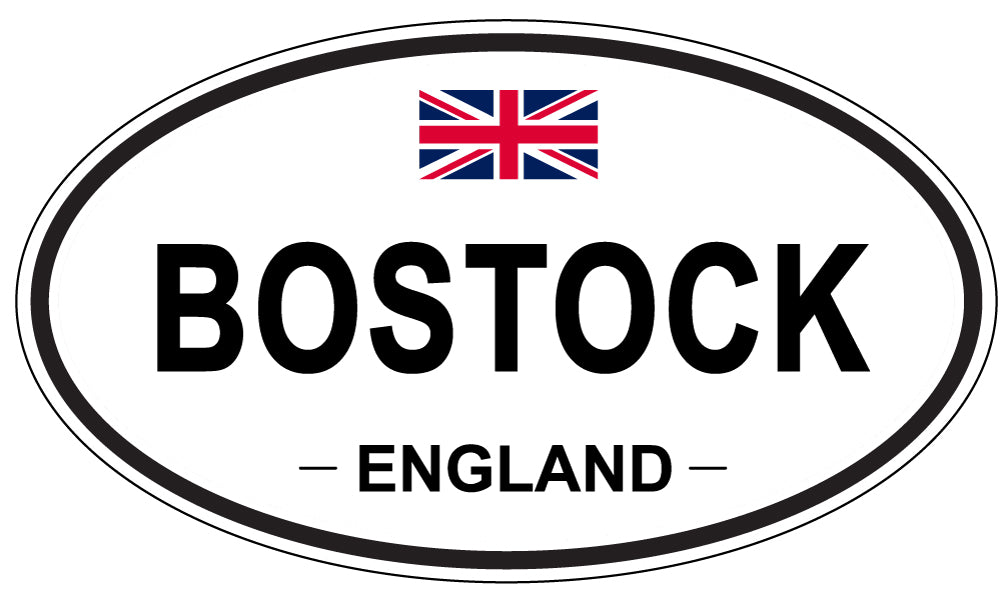 BOSTOCK, England - Oval Magnet