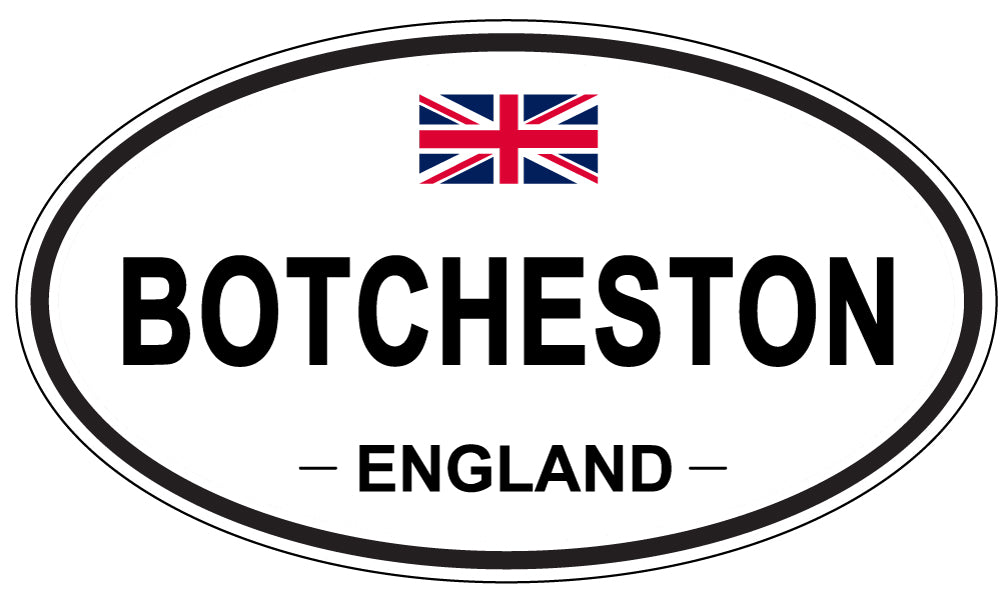 BOTCHESTON, England - Oval Magnet