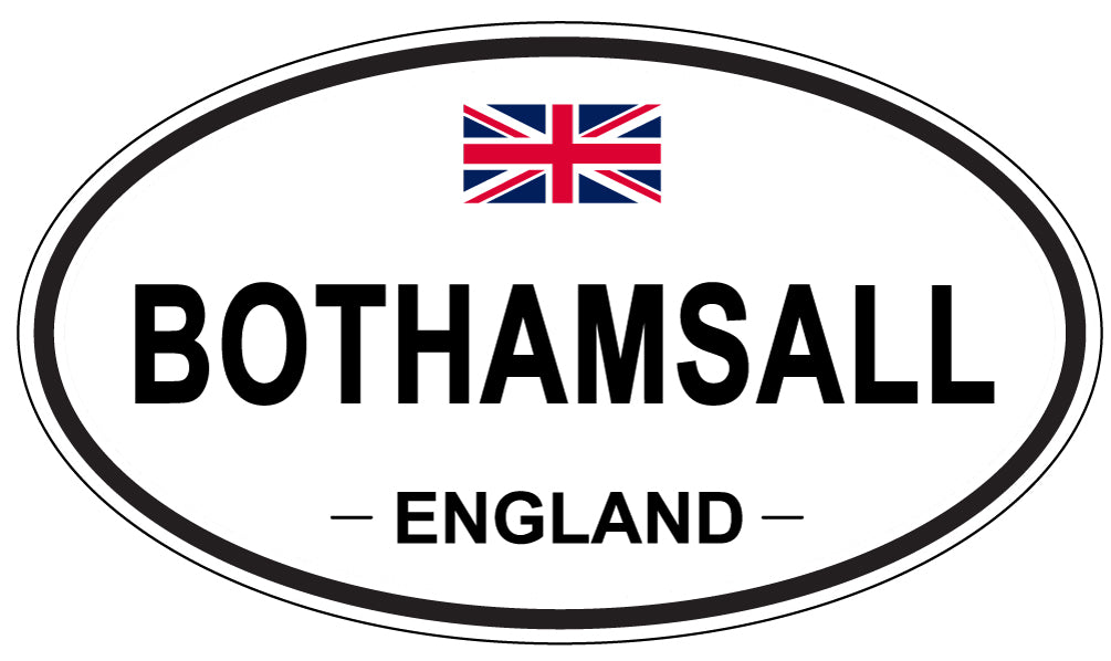 BOTHAMSALL, England - Oval Magnet