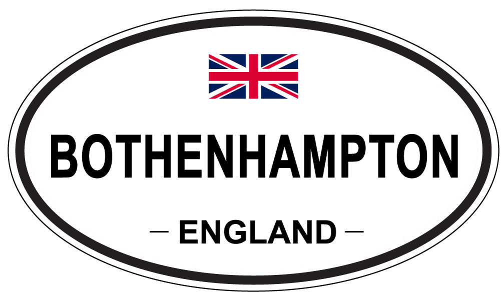 BOTHENHAMPTON, England - Oval Magnet
