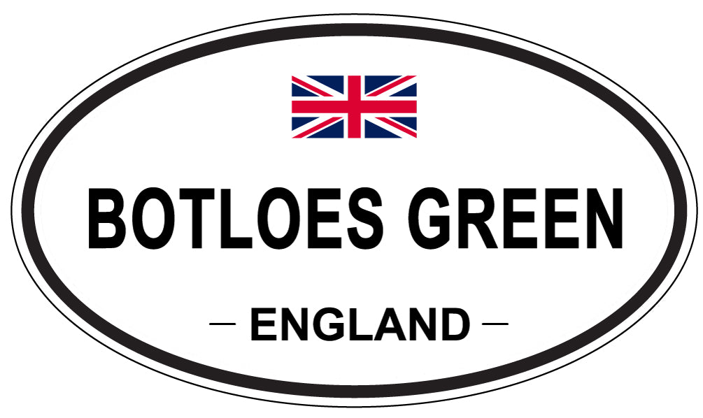 BOTLOES GREEN, England - Oval Magnet