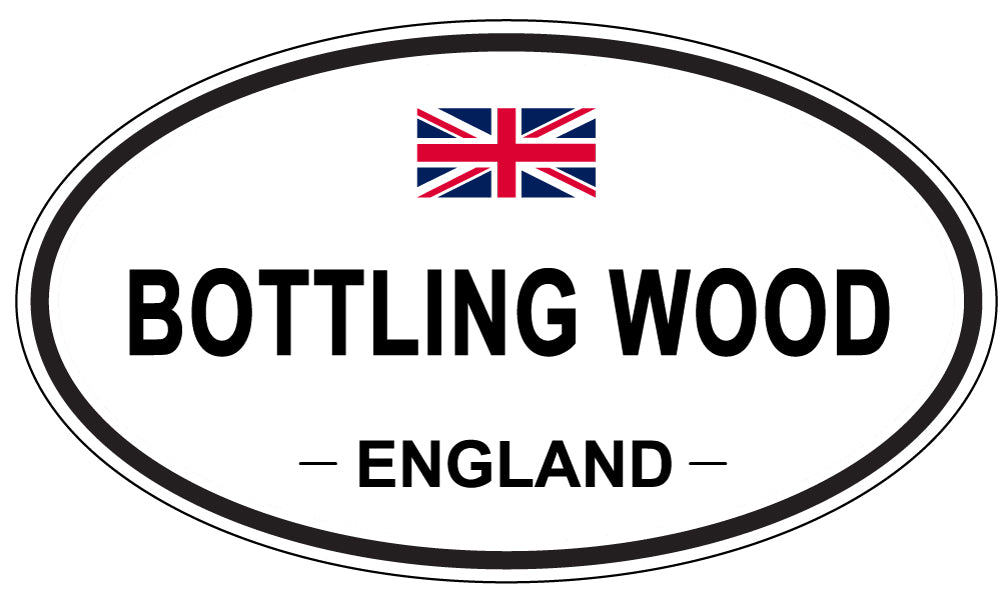 BOTTLING WOOD, England - Oval Magnet