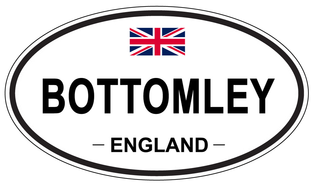 BOTTOMLEY, England - Oval Magnet