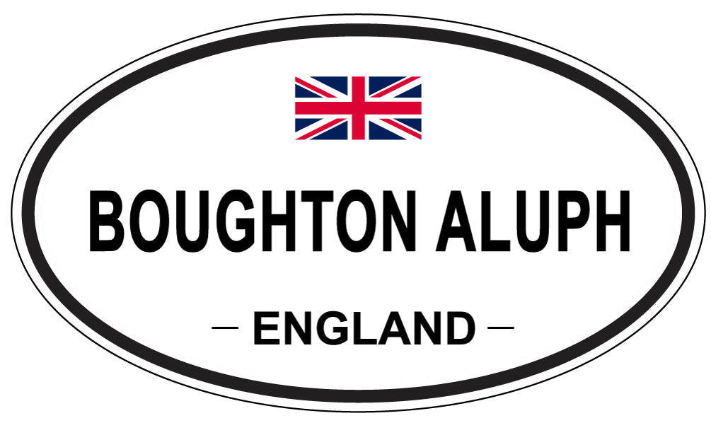 BOUGHTON ALUPH, England - Oval Magnet