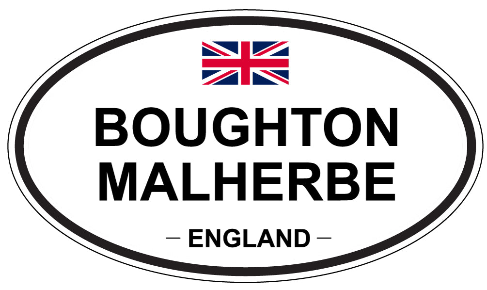 BOUGHTON MALHERBE, England - Oval Magnet