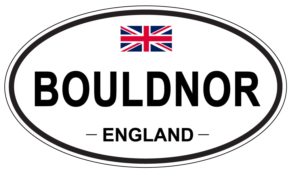 BOULDNOR, England - Oval Magnet
