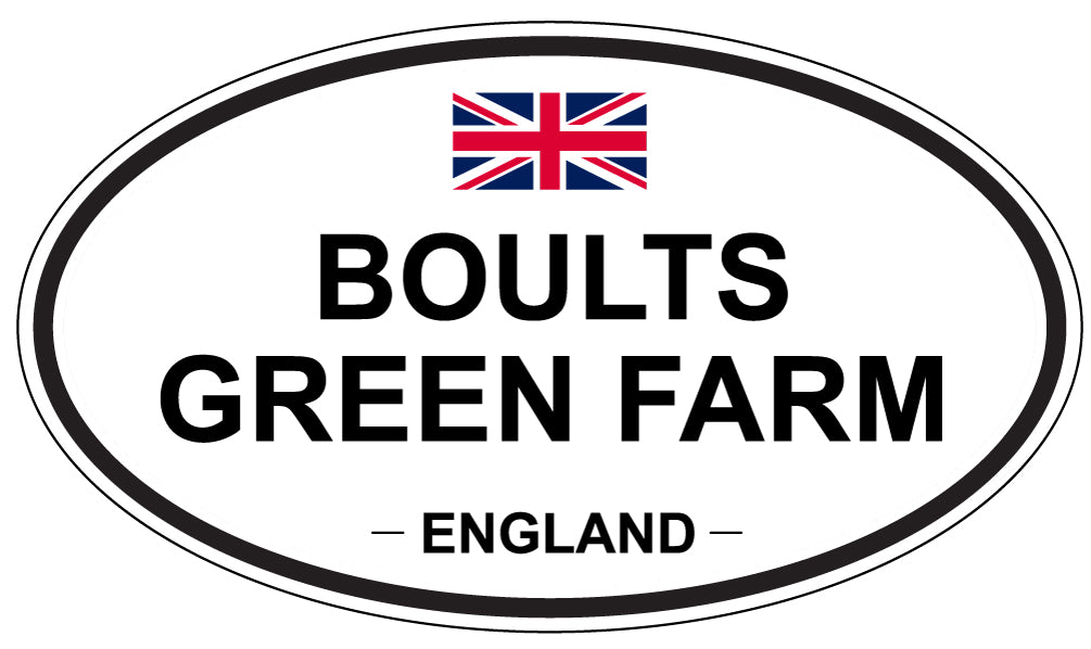 BOULTS GREEN FARM, England - Oval Magnet