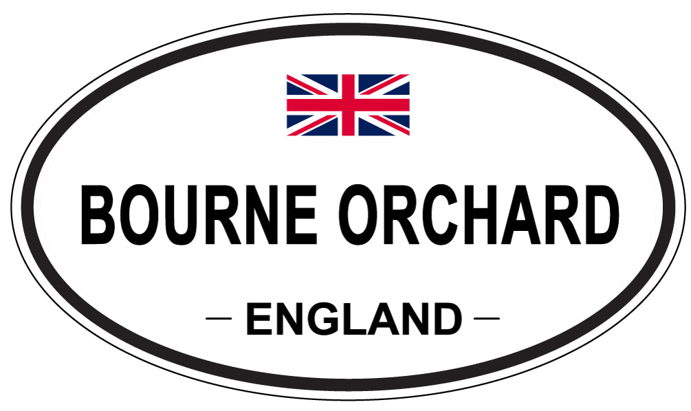 BOURNE ORCHARD, England - Oval Magnet