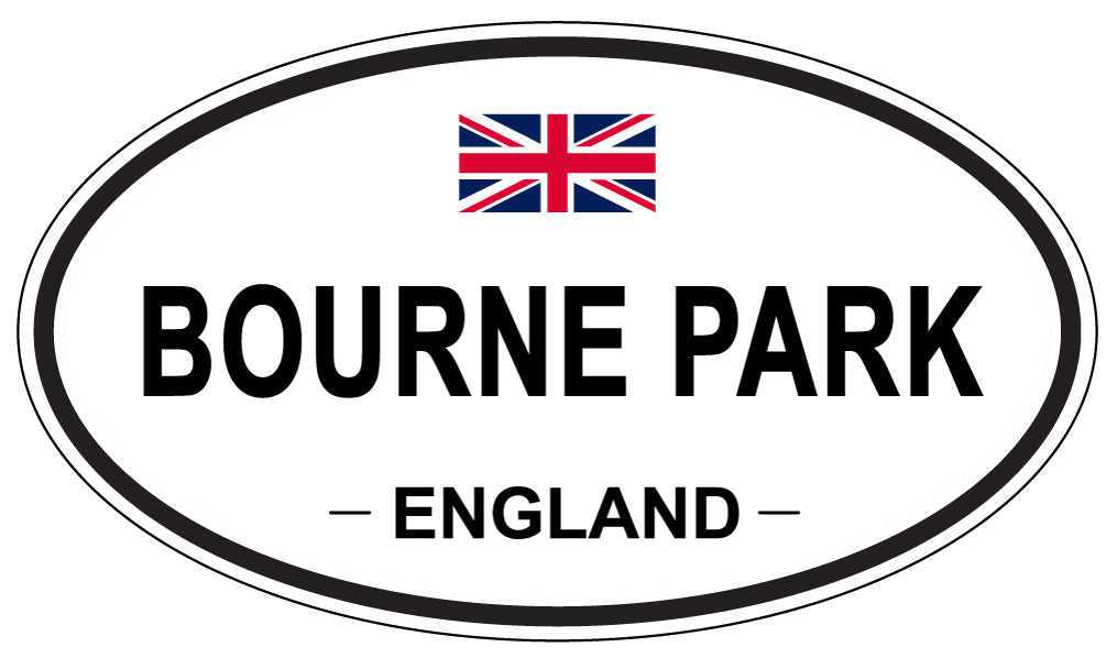 BOURNE PARK, England - Oval Magnet