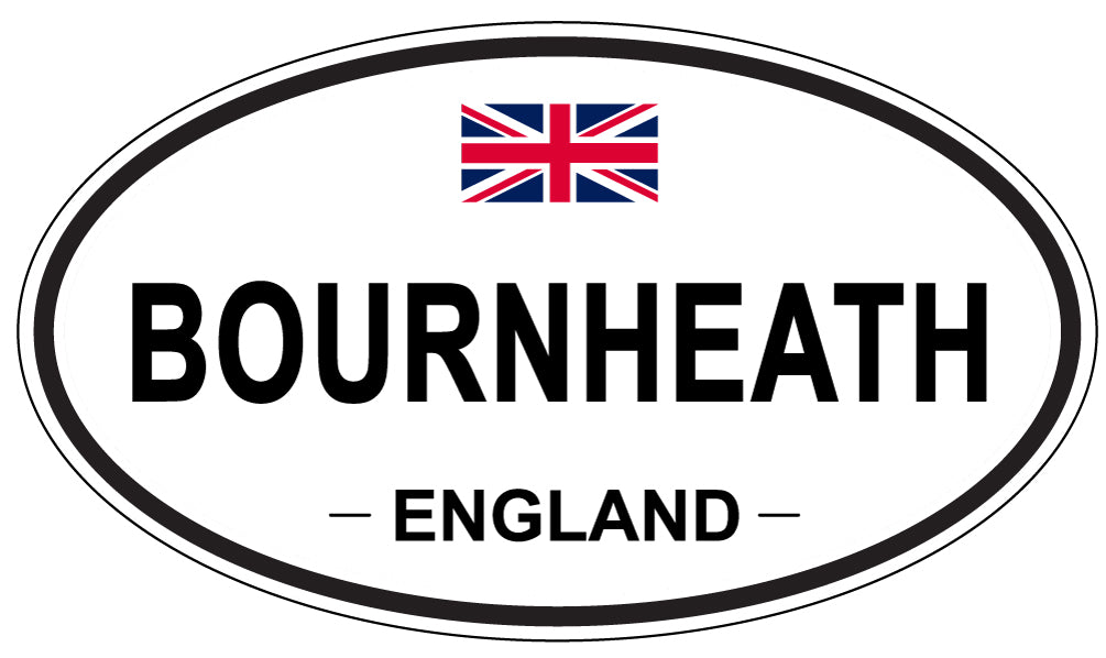 BOURNHEATH, England - Oval Magnet