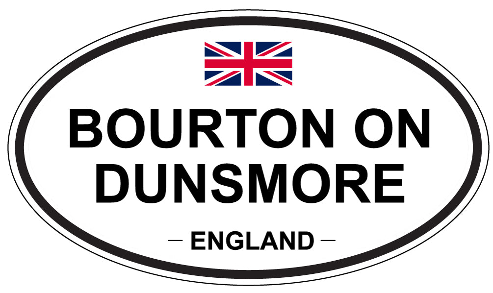 BOURTON ON DUNSMORE, England - Oval Magnet