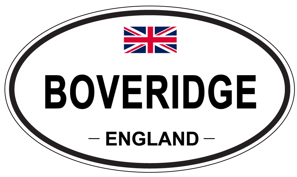 BOVERIDGE, England - Oval Magnet