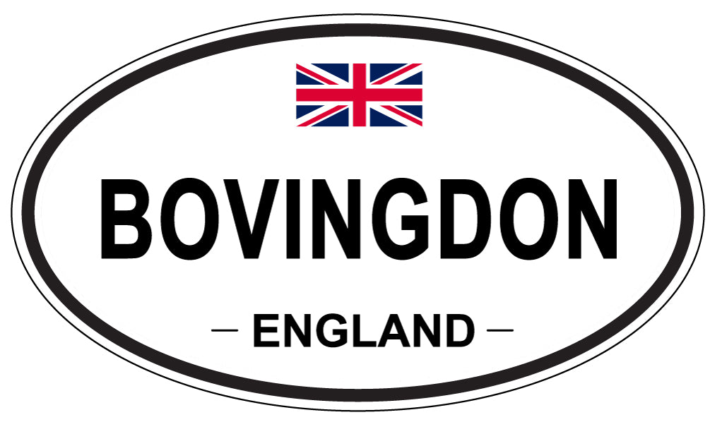 BOVINGDON, England - Oval Magnet