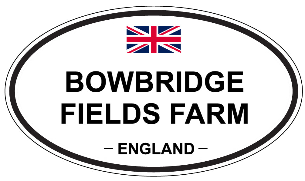 BOWBRIDGE FIELDS FARM, England - Oval Magnet