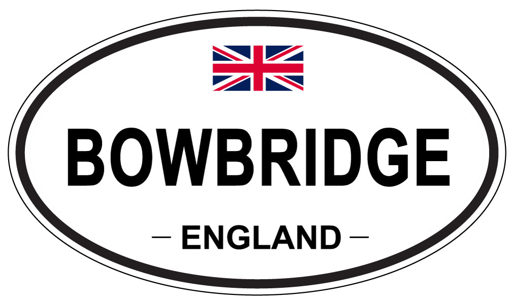 BOWBRIDGE, England - Oval Magnet