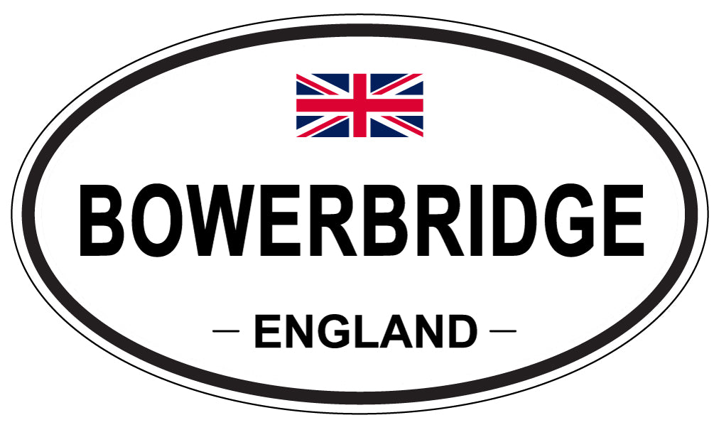 BOWERBRIDGE, England - Oval Magnet