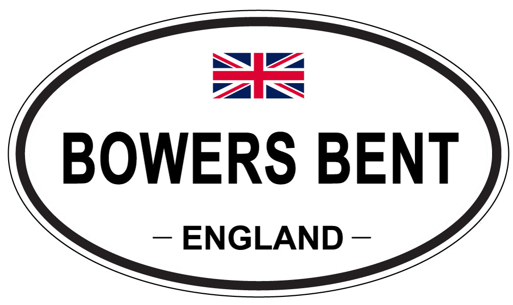 BOWERS BENT, England - Oval Magnet