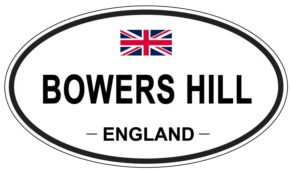 BOWERS HILL, England - Oval Magnet
