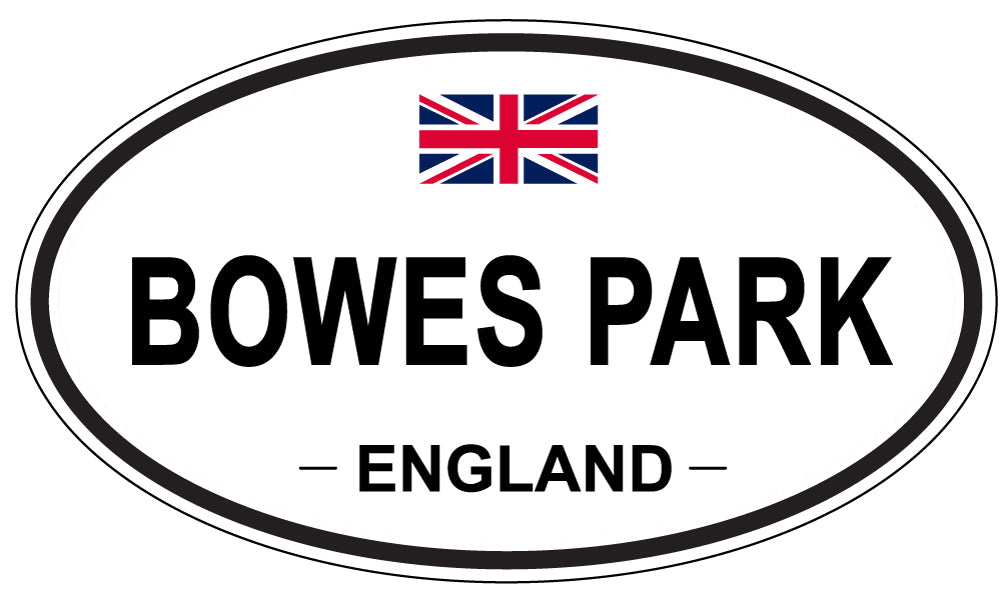 BOWES PARK, England - Oval Magnet