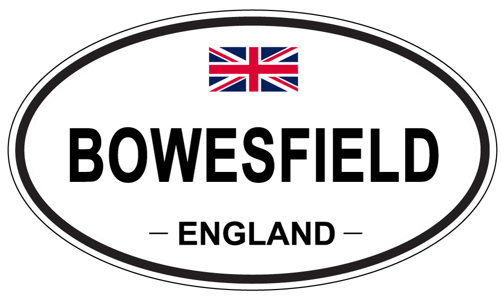 BOWESFIELD, England - Oval Magnet
