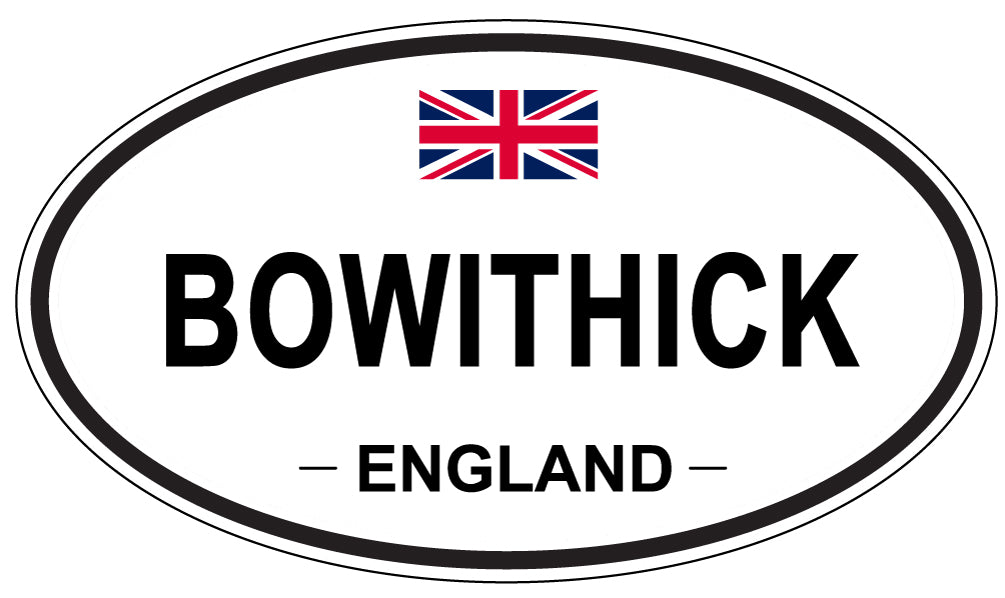 BOWITHICK, England - Oval Magnet