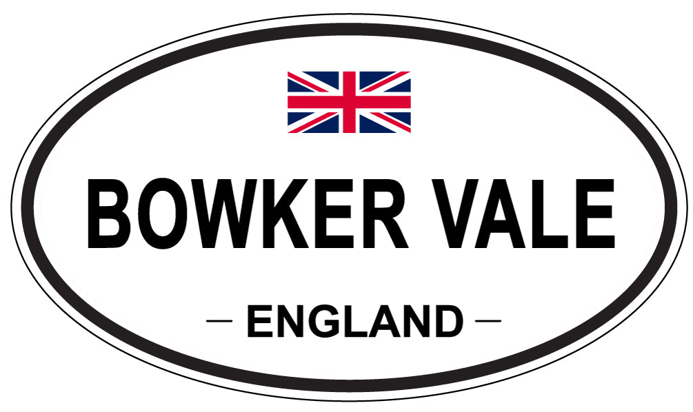 BOWKER VALE, England - Oval Magnet