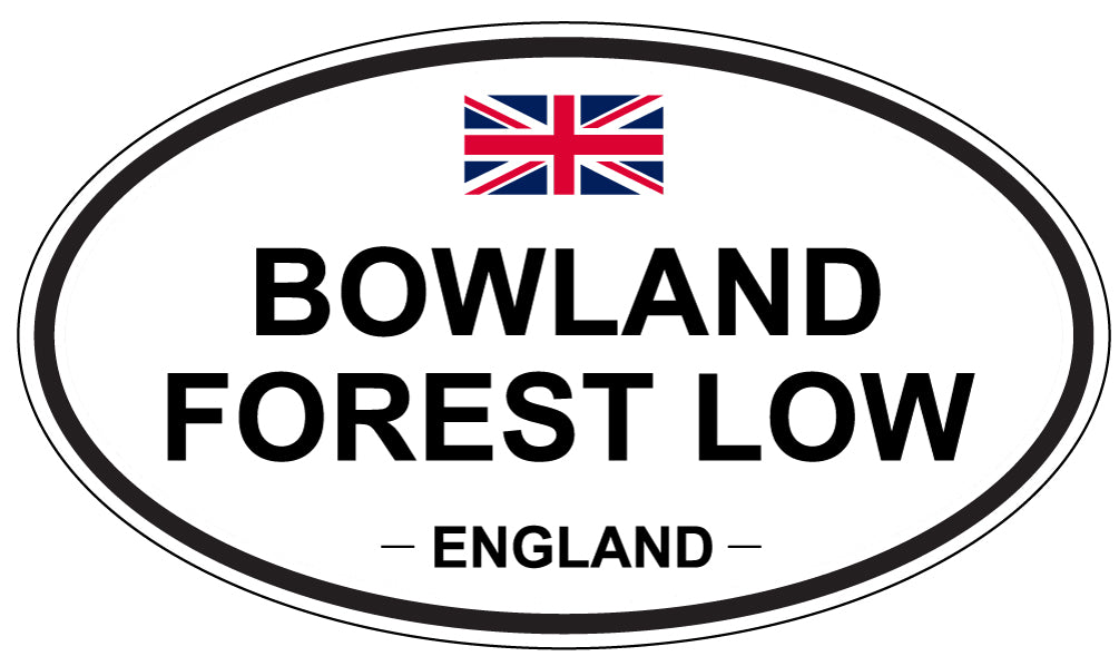 BOWLAND FOREST LOW, England - Oval Magnet