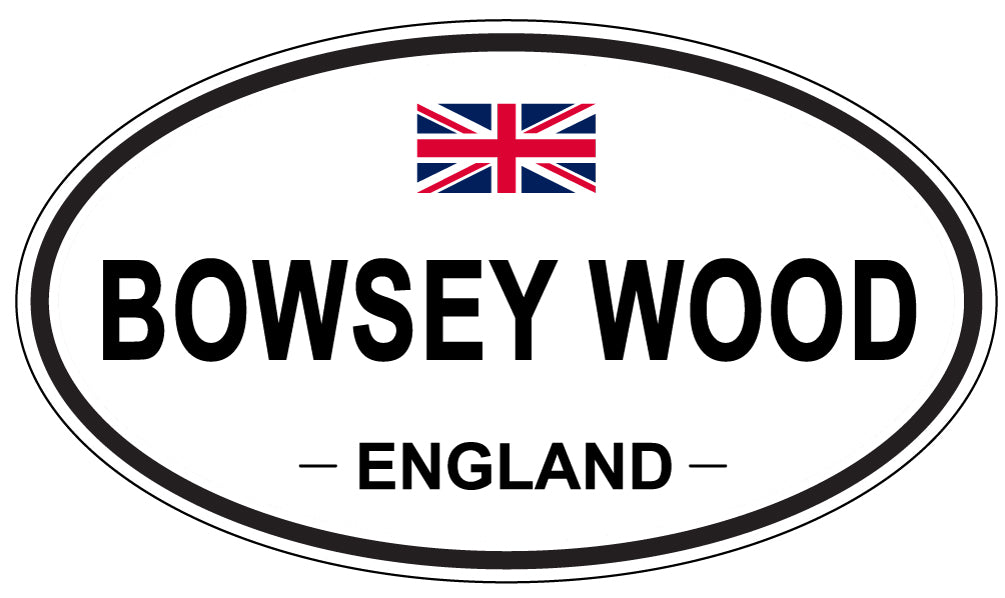 BOWSEY WOOD, England - Oval Magnet