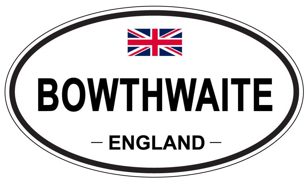 BOWTHWAITE, England - Oval Magnet