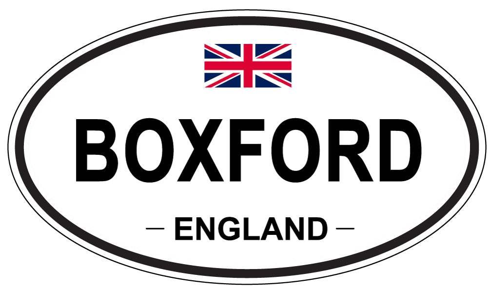 BOXFORD, England - Oval Magnet