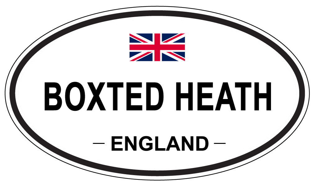 BOXTED HEATH, England - Oval Magnet