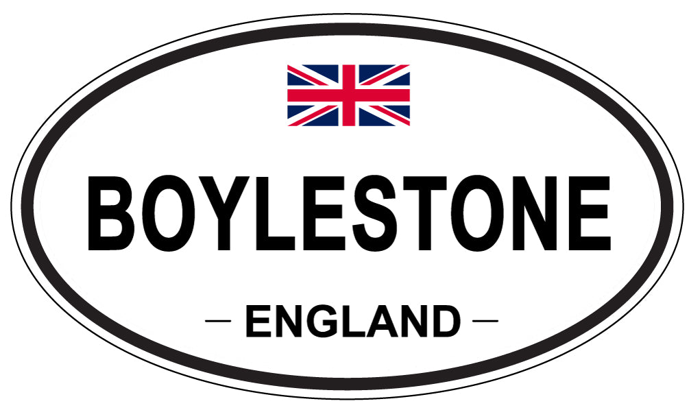 BOYLESTONE, England - Oval Magnet