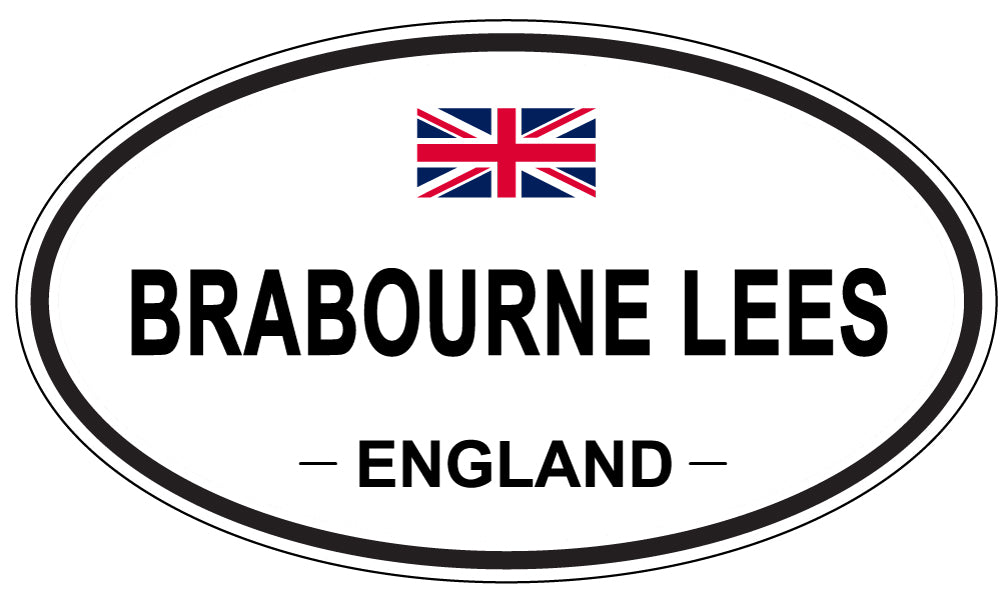 BRABOURNE LEES, England - Oval Magnet