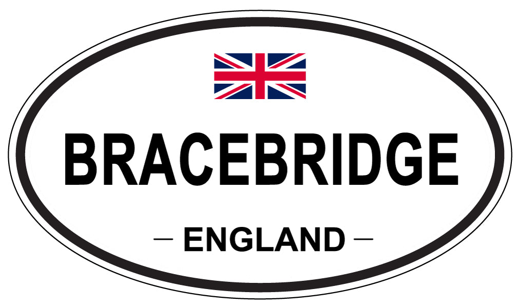 BRACEBRIDGE, England - Oval Magnet
