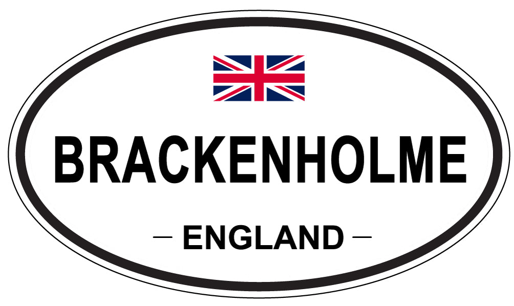 BRACKENHOLME, England - Oval Magnet