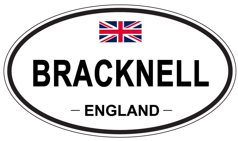 BRACKNELL, England - Oval Magnet