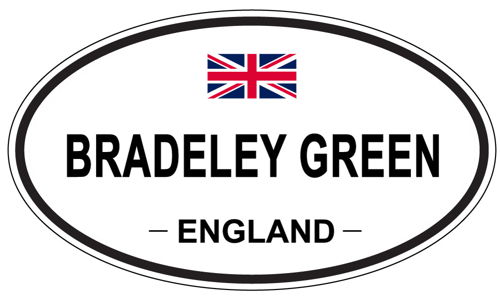 BRADELEY GREEN, England - Oval Magnet