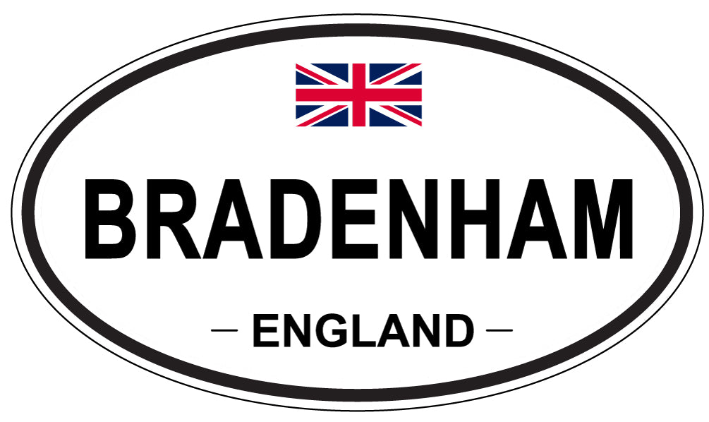 BRADENHAM, England - Oval Magnet