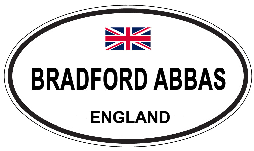 BRADFORD ABBAS, England - Oval Magnet