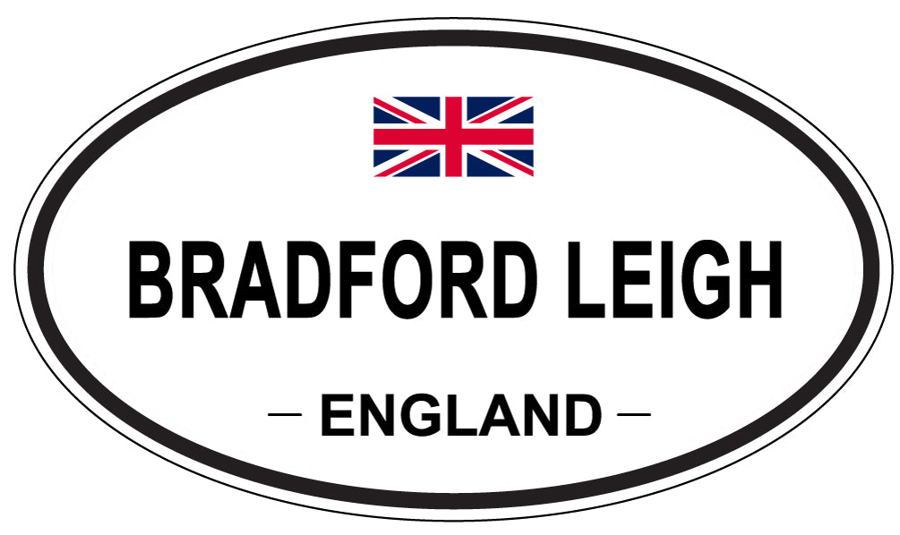 BRADFORD LEIGH, England - Oval Magnet