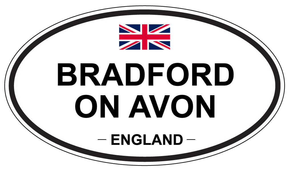 BRADFORD ON AVON, England - Oval Magnet