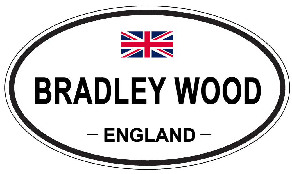 BRADLEY WOOD, England - Oval Magnet