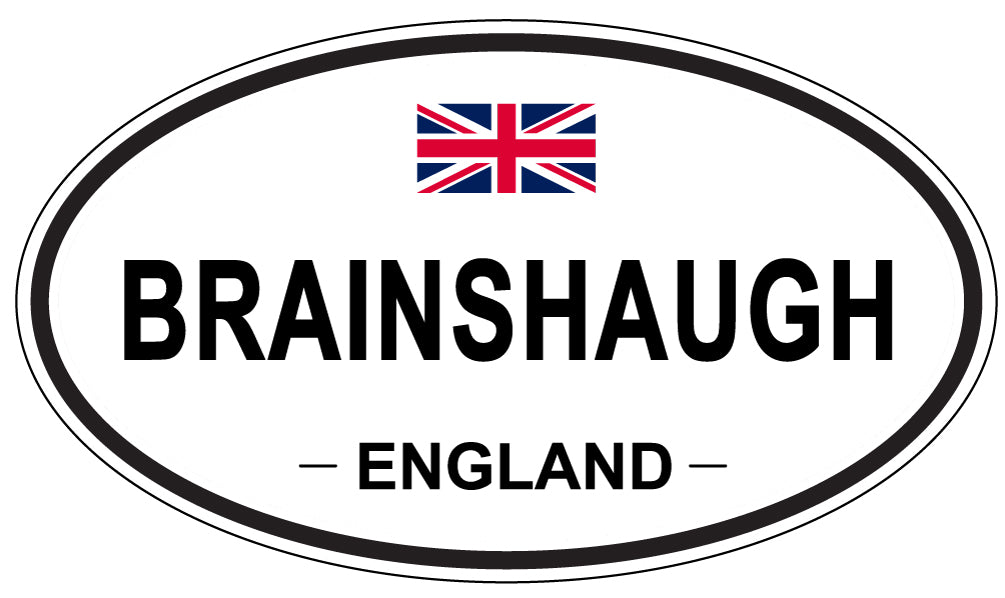 BRAINSHAUGH, England - Oval Magnet